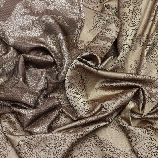 Glenn V-20 Wholesale Jacquard Background Curtain Fabrics Living Room and Bedroom Curtains 9 Models 100% Polyester