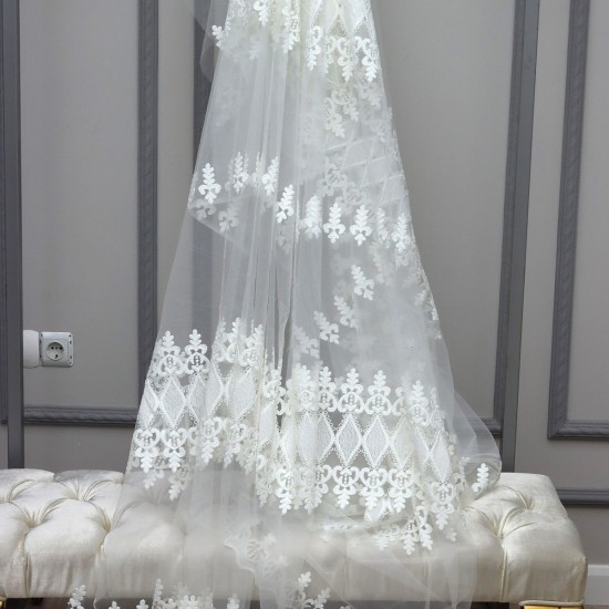 8404 Wholesale Brode Tulle Curtain Fabrics Living Room and Bedroom Curtains 100% Polyester