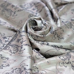 Ameline V-4 Wholesale Jacquard Background Curtain Fabrics Living Room and Bedroom Curtains 4 Models 100% Polyester