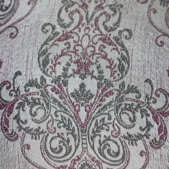 Ameline V-5 Wholesale Jacquard Background Curtain Fabrics Living Room and Bedroom Curtains 4 Models 100% Polyester