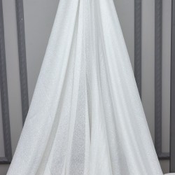 Batam V-60 Wholesale Transparent Tulle Curtain Fabrics Living Room and Bedroom Curtains 3 Models 100% Polyester