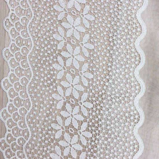 Buğu V--30 Wholesale Brode Tulle Curtain Fabrics Living Room and Bedroom Curtains 5 Models 100% Polyester