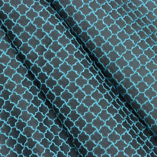 Çeşme V-58 Wholesale Jacquard Background Curtain Fabrics Living Room and Bedroom Curtains 13 Models 100% Polyester