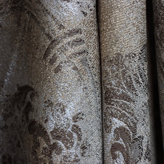 Cremona V-10 Wholesale Satin Woven Background Curtain Fabrics Living Room and Bedroom Curtains 5 Models 100% Polyester