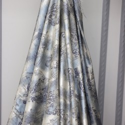 Cremona V-20 Wholesale Satin Woven Background Curtain Fabrics Living Room and Bedroom Curtains 5 Models 100% Polyester