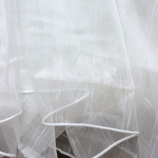 D-3 Wholesale Transparent Tulle Curtain Fabrics Living Room and Bedroom Curtains  100% Polyester