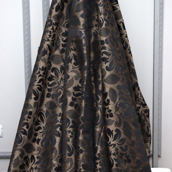 D-5 V-4 Wholesale Jacquard Background Curtain Fabrics Living Room and Bedroom Curtains 8 Models 100% Polyester