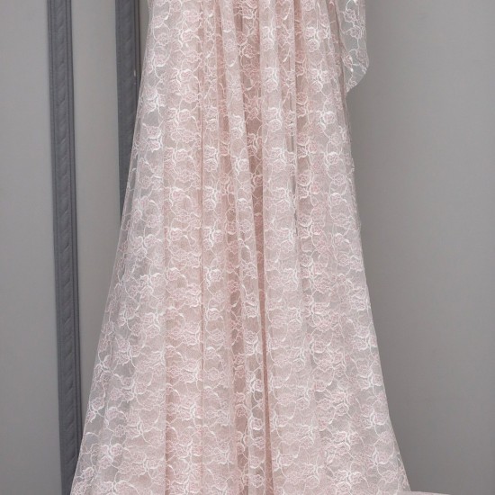 Desen-62 V-2 Wholesale Brode Tulle Curtain Fabrics Living Room and Bedroom Curtains 2 Models 100% Polyester