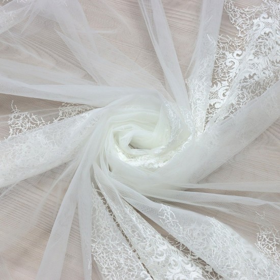 Desen-960 Wholesale Brode Tulle Curtain Fabrics Living Room and Bedroom Curtains 100% Polyester