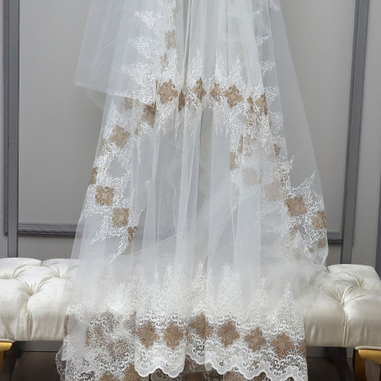 Moskow V-3 Wholesale Brode Tulle Curtain Fabrics Living Room and Bedroom Curtains 3 Models 100% Polyester