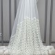 Dünya Wholesale  90cm Embroidered Tulle Curtain Fabrics Living Room and Bedroom Curtains 100% Polyester