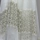 Dünya V-21 Wholesale 3 Row Embroidered Tulle Curtain Fabrics Living Room and Bedroom Curtains 4 Models 100% Polyester