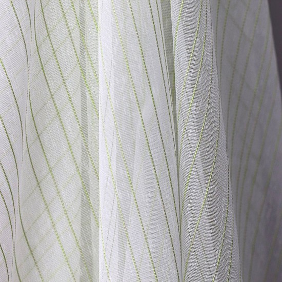 Duru V-2 Wholesale Transparent Tulle Curtain Fabrics Living Room and Bedroom Curtains 2 Models 100% Polyester