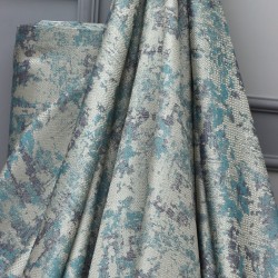 Ester V-15 Wholesale Jacquard Background Curtain Fabrics Living Room and Bedroom Curtains 5 Models 100% Polyester