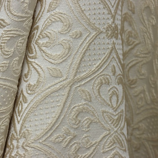 Foça V-34 Wholesale Jacquard Background Curtain Fabrics Living Room and Bedroom Curtains 21 Models 100% Polyester