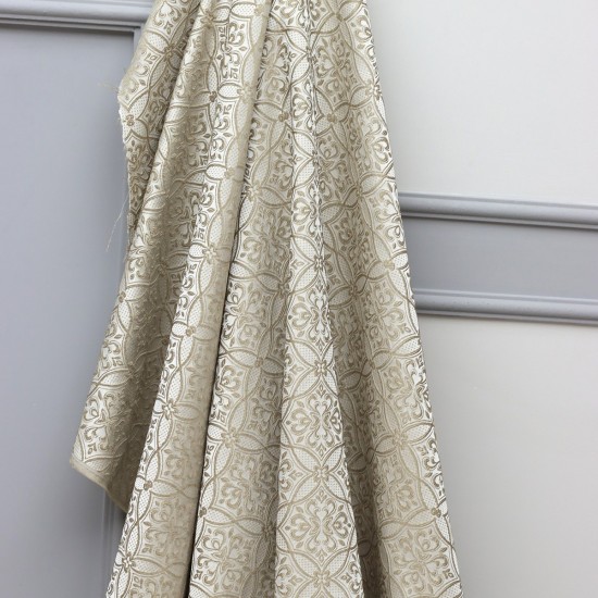 Foça V-36 Wholesale Jacquard Background Curtain Fabrics Living Room and Bedroom Curtains 21 Models 100% Polyester