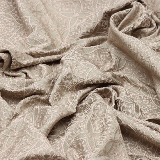 Foça V-42 Wholesale Jacquard Background Curtain Fabrics Living Room and Bedroom Curtains 21 Models 100% Polyester