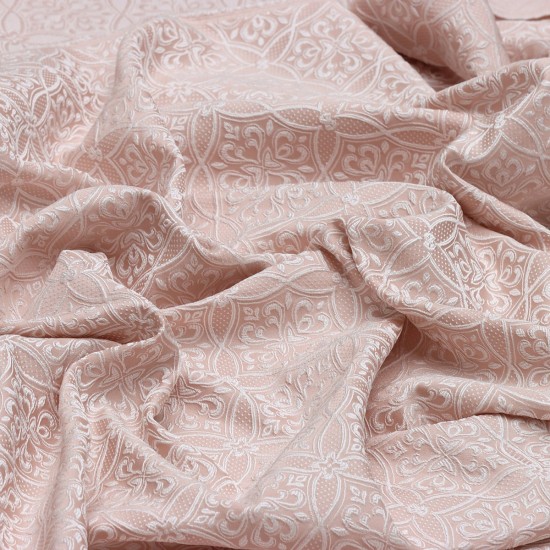 Foça V-44 Wholesale Jacquard Background Curtain Fabrics Living Room and Bedroom Curtains 21 Models 100% Polyester