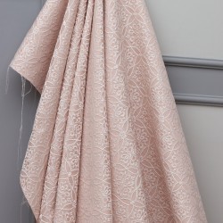 Foça V-44 Wholesale Jacquard Background Curtain Fabrics Living Room and Bedroom Curtains 21 Models 100% Polyester