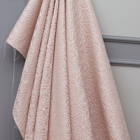 Foça V-44 Wholesale Jacquard Background Curtain Fabrics Living Room and Bedroom Curtains 21 Models 100% Polyester