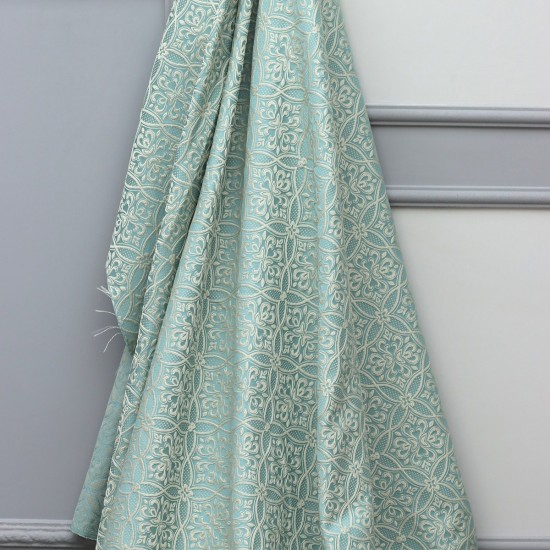 Foça V-56 Wholesale Jacquard Background Curtain Fabrics Living Room and Bedroom Curtains 21 Models 100% Polyester