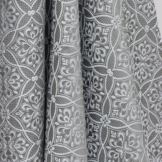 Foça V-62 Wholesale Jacquard Background Curtain Fabrics Living Room and Bedroom Curtains 21 Models 100% Polyester