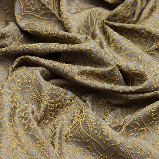 Foça V-65 Wholesale Jacquard Background Curtain Fabrics Living Room and Bedroom Curtains 21 Models 100% Polyester