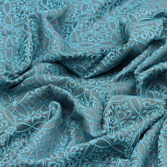 Foça V-69 Wholesale Jacquard Background Curtain Fabrics Living Room and Bedroom Curtains 21 Models 100% Polyester