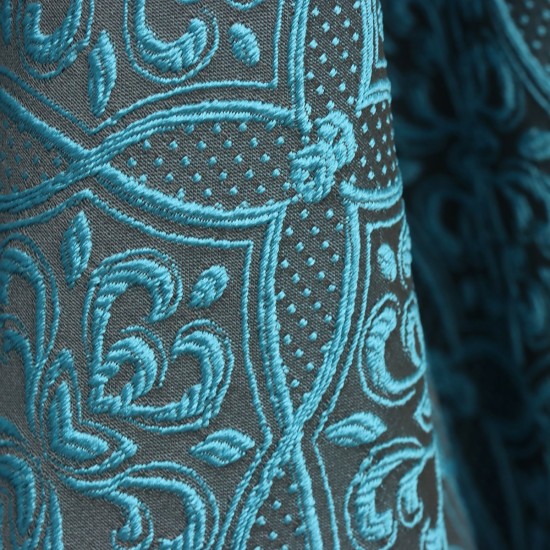 Foça V-69 Wholesale Jacquard Background Curtain Fabrics Living Room and Bedroom Curtains 21 Models 100% Polyester