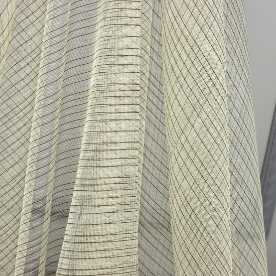  Targeryan V-35 Wholesale Transparent Tulle Curtain Fabrics Living Room and Bedroom Curtains 75 Models 100% Polyester