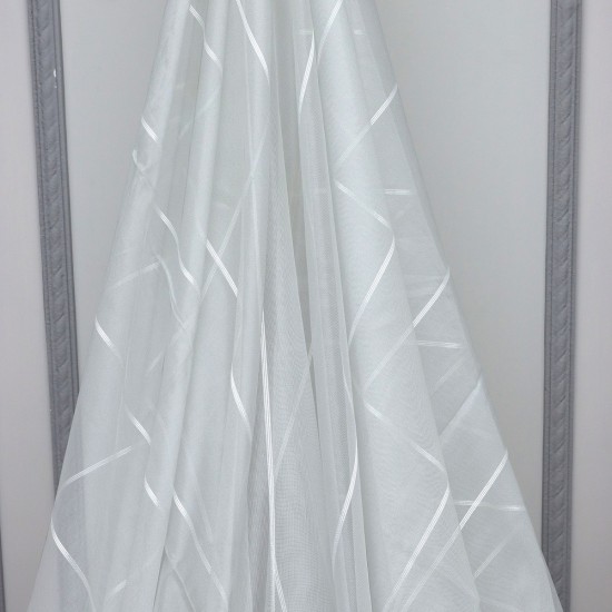  Targeryan V-58 Wholesale Transparent Tulle Curtain Fabrics Living Room and Bedroom Curtains 75 Models 100% Polyester