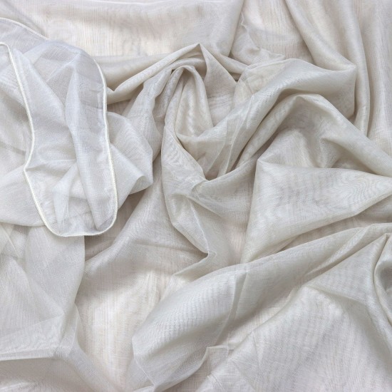 Bess V-6 Wholesale Transparent Tulle Curtain Fabrics Living Room and Bedroom Curtains 4 Models 100% Polyester