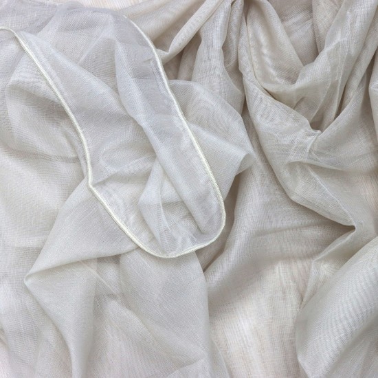 Bess V-6 Wholesale Transparent Tulle Curtain Fabrics Living Room and Bedroom Curtains 4 Models 100% Polyester