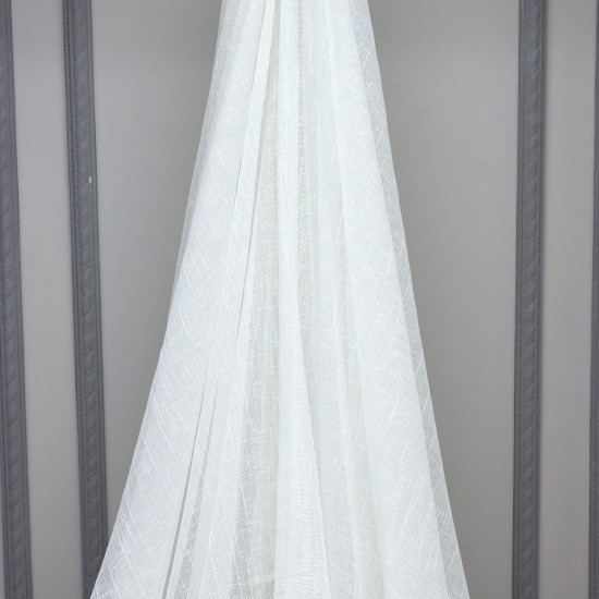 Honey V-947 Wholesale Linen Tulle Curtain Fabrics Living Room and Bedroom Curtains 3 Models 100% Polyester