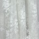 Hür-125 V-2 Wholesale Brode Embroidered Tulle Curtain Fabrics Living Room and Bedroom Curtains 2 Models 100% Polyester
