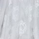Hür-139 V--1 Wholesale Brode Embroidered Tulle Curtain Fabrics Living Room and Bedroom Curtains 2 Models 100% Polyester