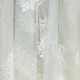 Hür-139 V-2 Wholesale Brode Embroidered Tulle Curtain Fabrics Living Room and Bedroom Curtains 2 Models 100% Polyester