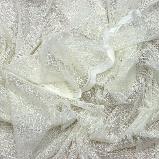 Klaus V-2 Wholesale Raschel Plain Knitted Tulle Curtain Fabrics Living Room and Bedroom Curtains 2 Models 100% Polyester