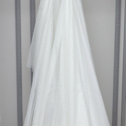 Hür-159 V-2 Wholesale Raschel Plain Knitted Tulle Curtain Fabrics Living Room and Bedroom Curtains 2 Models 100% Polyester