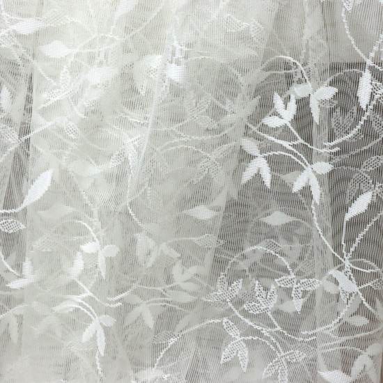 Negan V--1 Wholesale Brode Embroidered Tulle Curtain Fabrics Living Room and Bedroom Curtains 2 Models 100% Polyester