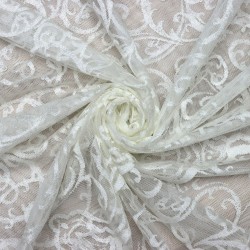 Hür 221 Wholesale Raschel Plain Knitted Tulle Curtain Fabrics Living Room and Bedroom Curtains 100% Polyester