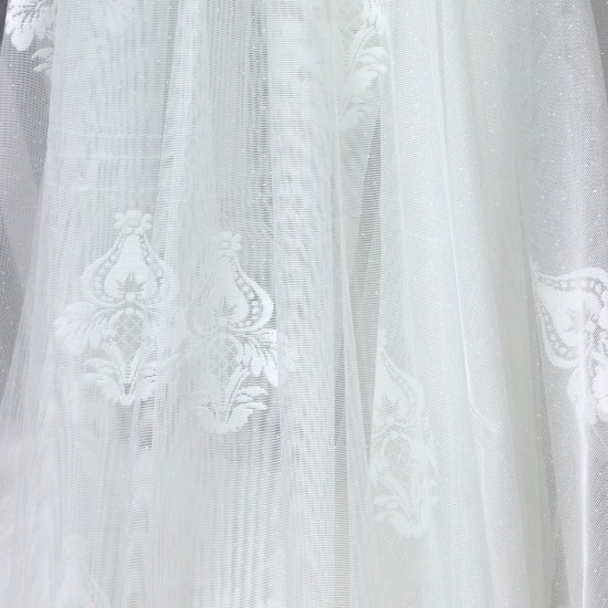 Sansa V-2 Wholesale Raschel Plain Knitted Tulle Curtain Fabrics Living Room and Bedroom Curtains 3 Models 100% Polyester