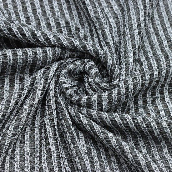 Hugo V-A08 Wholesale Knitted Tulle Curtain Fabrics Living Room and Bedroom Curtains 5 Models 100% Polyester