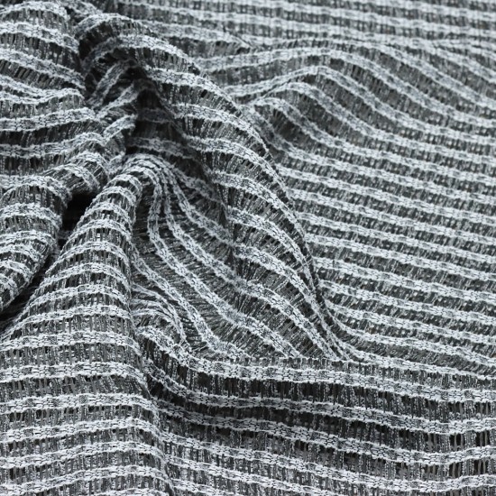 Hugo V-A08 Wholesale Knitted Tulle Curtain Fabrics Living Room and Bedroom Curtains 5 Models 100% Polyester