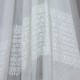 Kanaviçe-2  Wholesale Brode Tulle Curtain Fabrics Living Room and Bedroom Curtains  100% Polyester