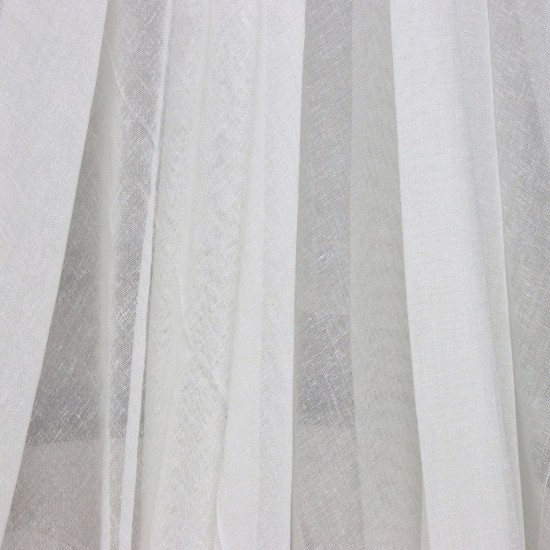 Kt-101 V--2 Wholesale Linen Tulle Curtain Fabrics Living Room and Bedroom Curtains 2 Models  100% Polyester