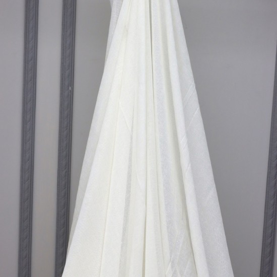 Kt-101 V-3 Wholesale Linen Tulle Curtain Fabrics Living Room and Bedroom Curtains 2 Models  100% Polyester