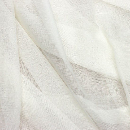 KT-303 V-1 Wholesale Linen Tulle Curtain Fabrics Living Room and Bedroom Curtains 2 Models  100% Polyester