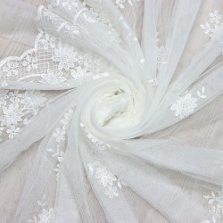 London V--2 Wholesale Transparent Tulle Curtain Fabrics Living Room and Bedroom Curtains 3 Models 100% Polyester