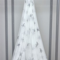 London V-10 Wholesale Transparent Tulle Curtain Fabrics Living Room and Bedroom Curtains 3 Models 100% Polyester